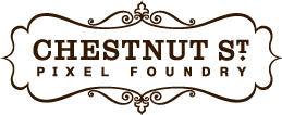 Chestnut St. Pixel Foundry Logo
