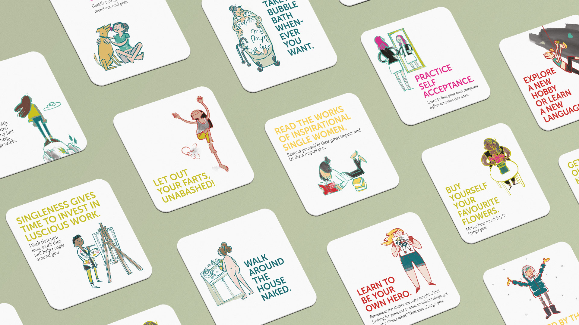 Andrea Armstrong | Illustration | How To Be Single