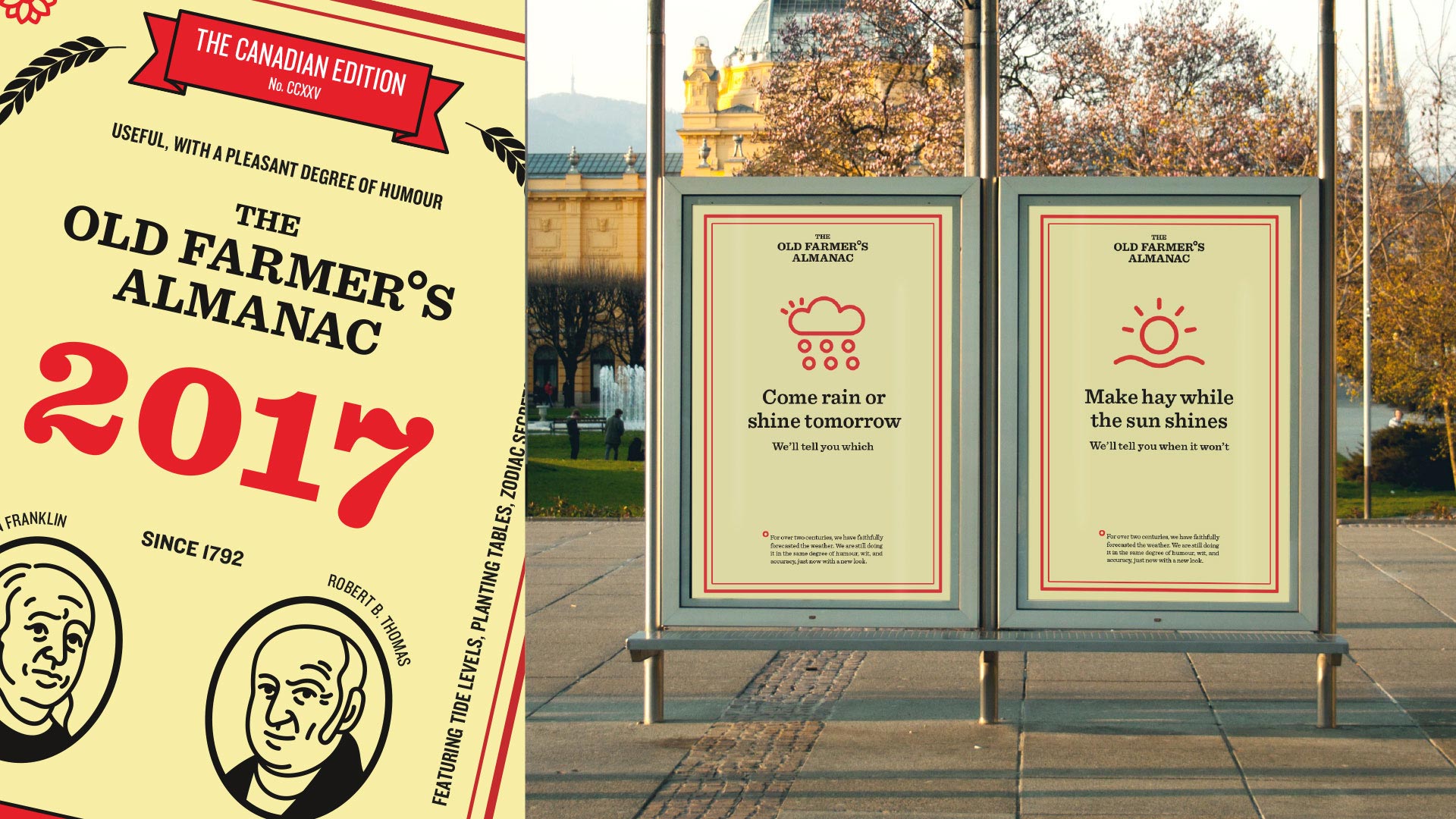 Annie Chang | Print | Old Farmer’s Almanac, Rebrand and Print Advertisement