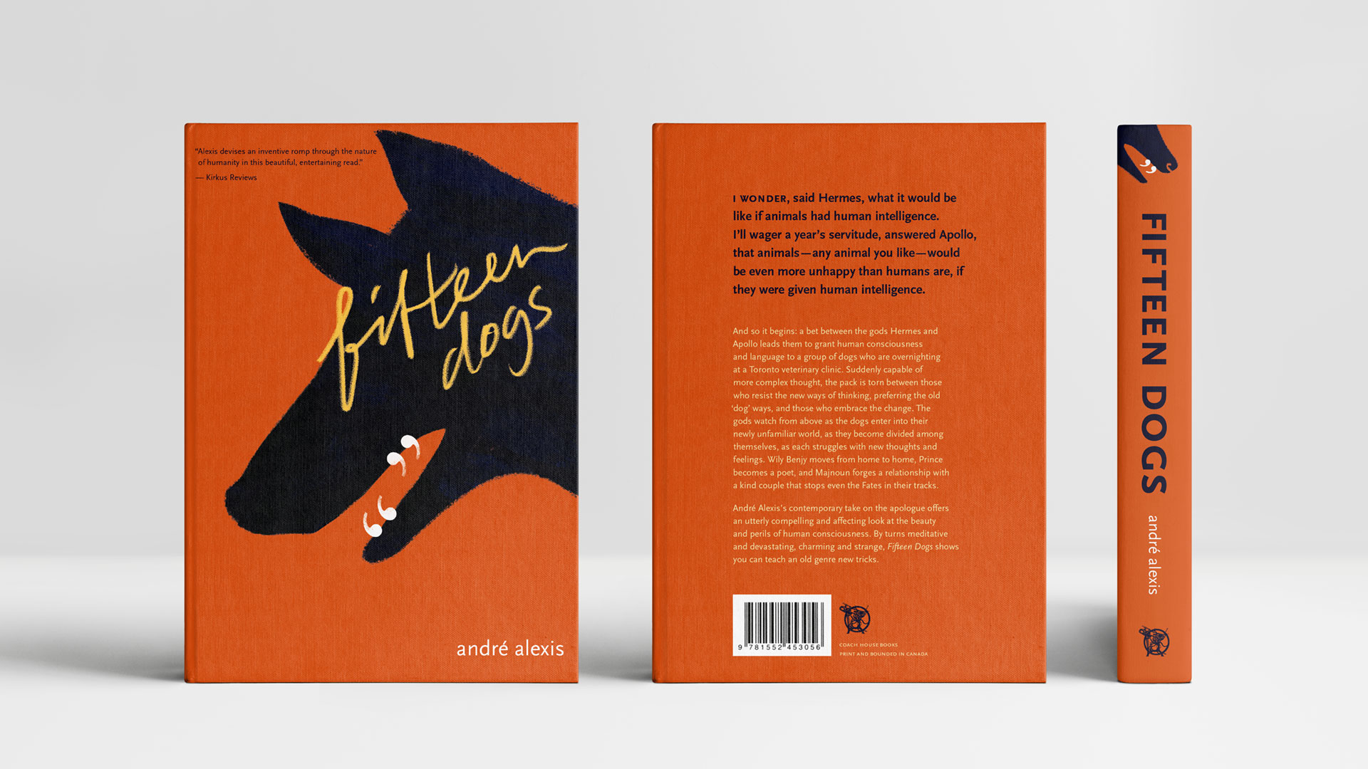 Annie Chang | Design | Fifteen Dogs, Book Cover