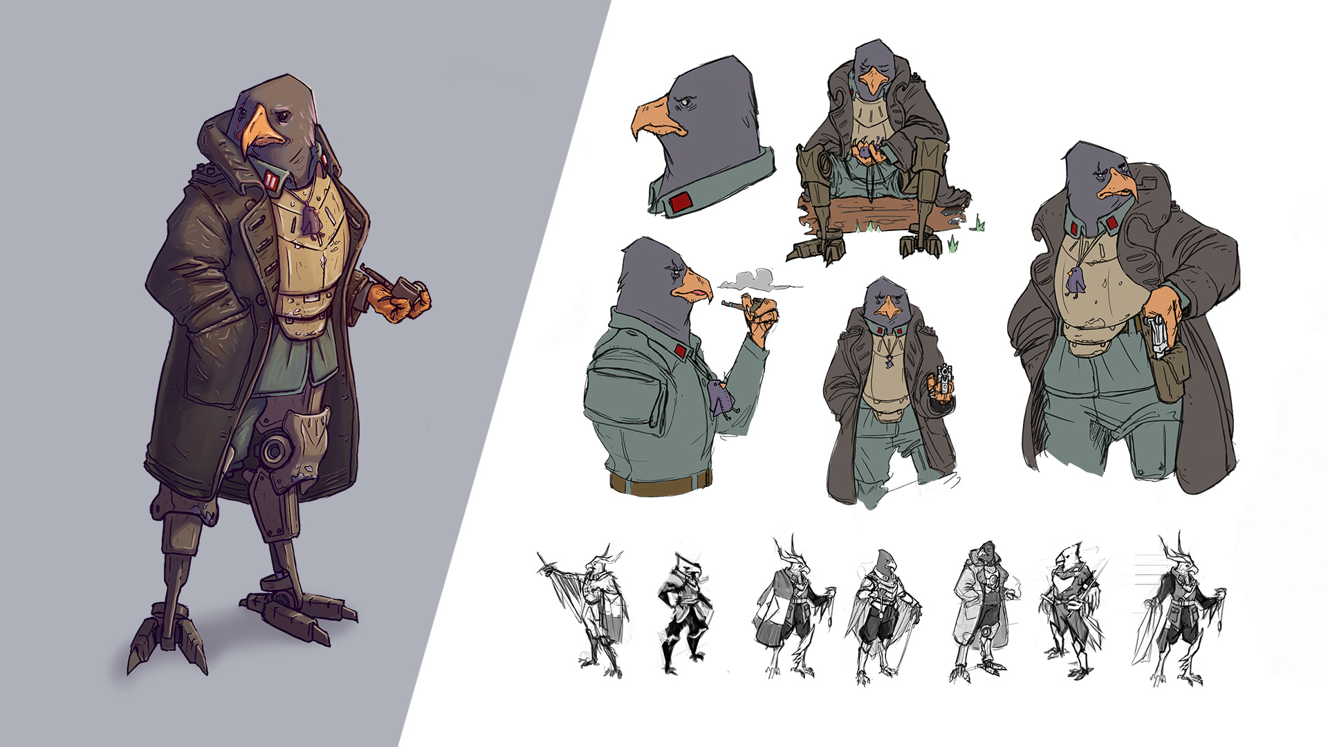 Austin Legg | Illustration | Franco Character Design