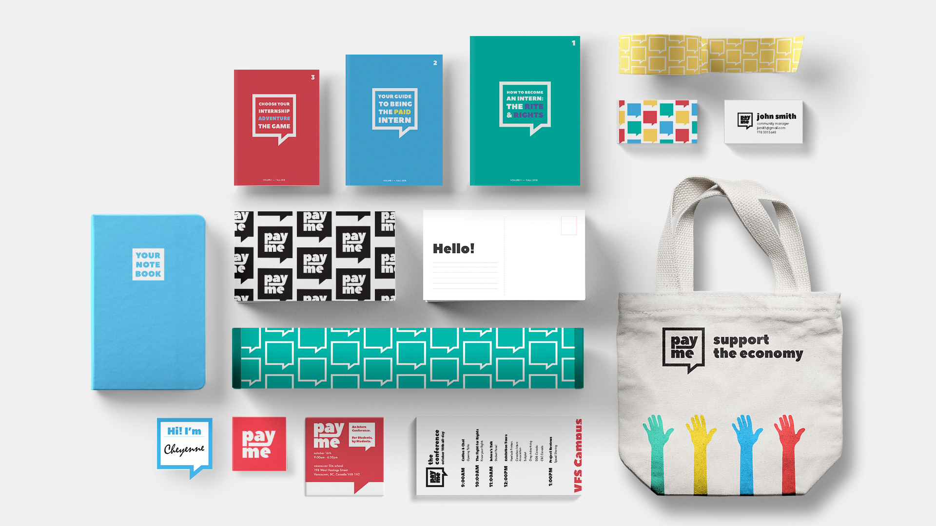 Cheyenne Manning | Design, Advertising, Identity | Pay Me (Unpaid and Underpaying Internship Campaign)