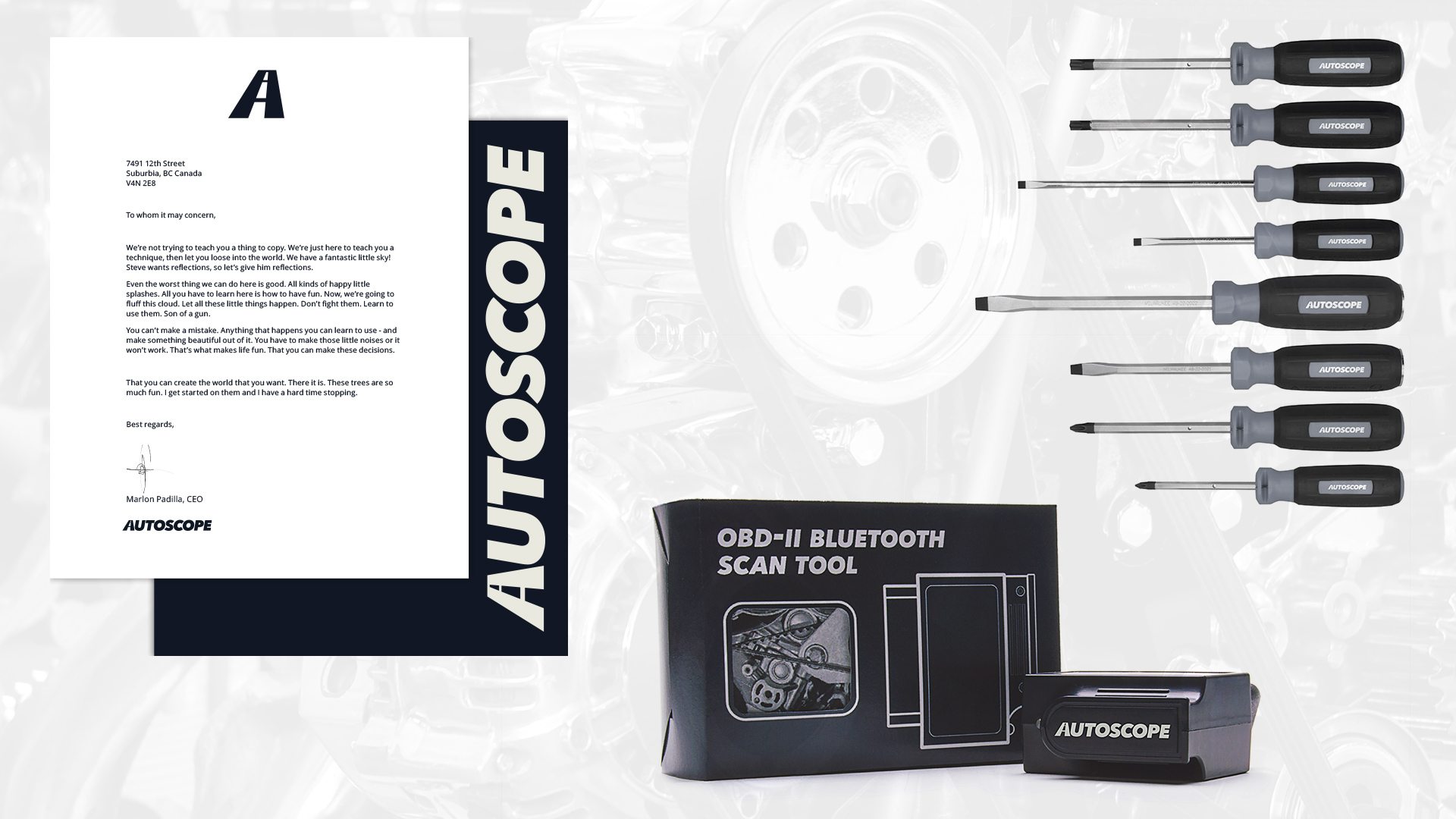 Kyle Papilla | Identity, Packaging | Autoscope: OBD-II rebrand and package design