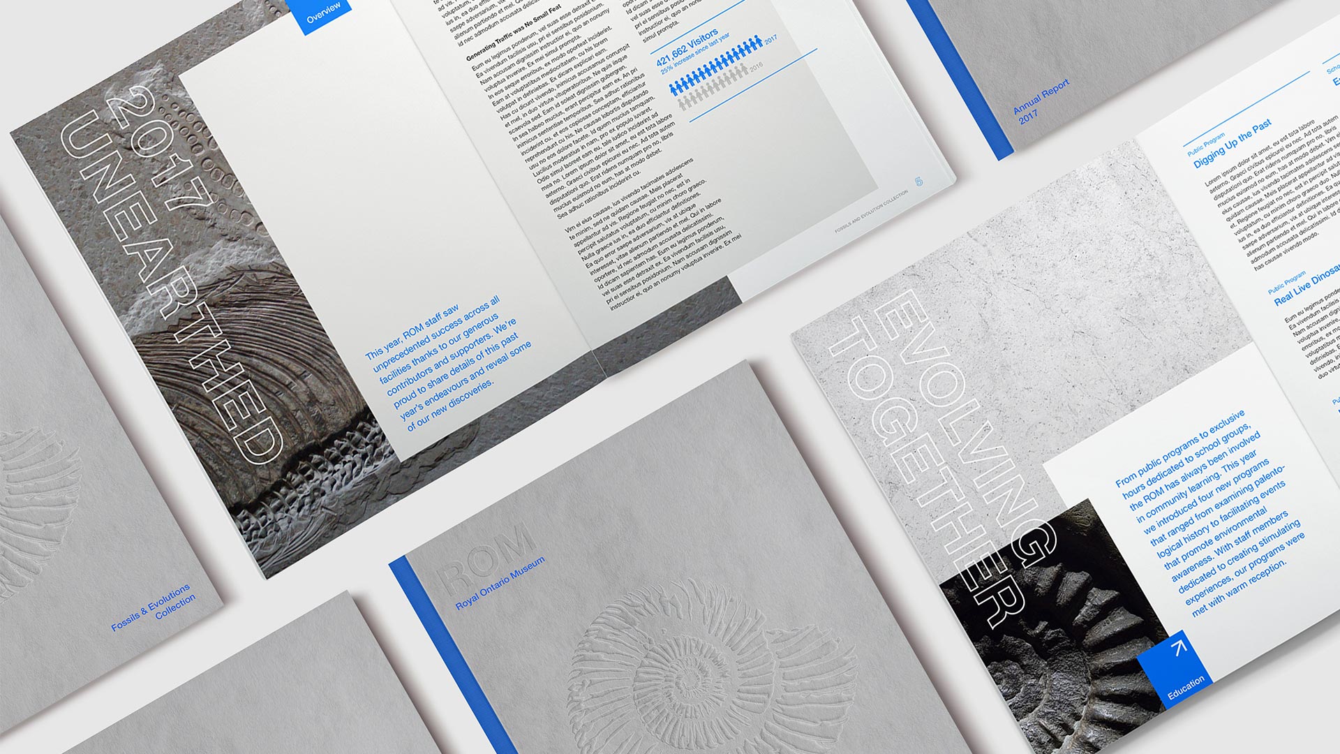 Shanene Lau | Print | Annual report for the Royal Ontario Museum