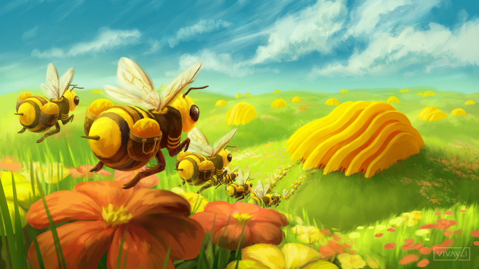 Vivay Li | Illustration | Cultural Alignment Chart, self-directed project