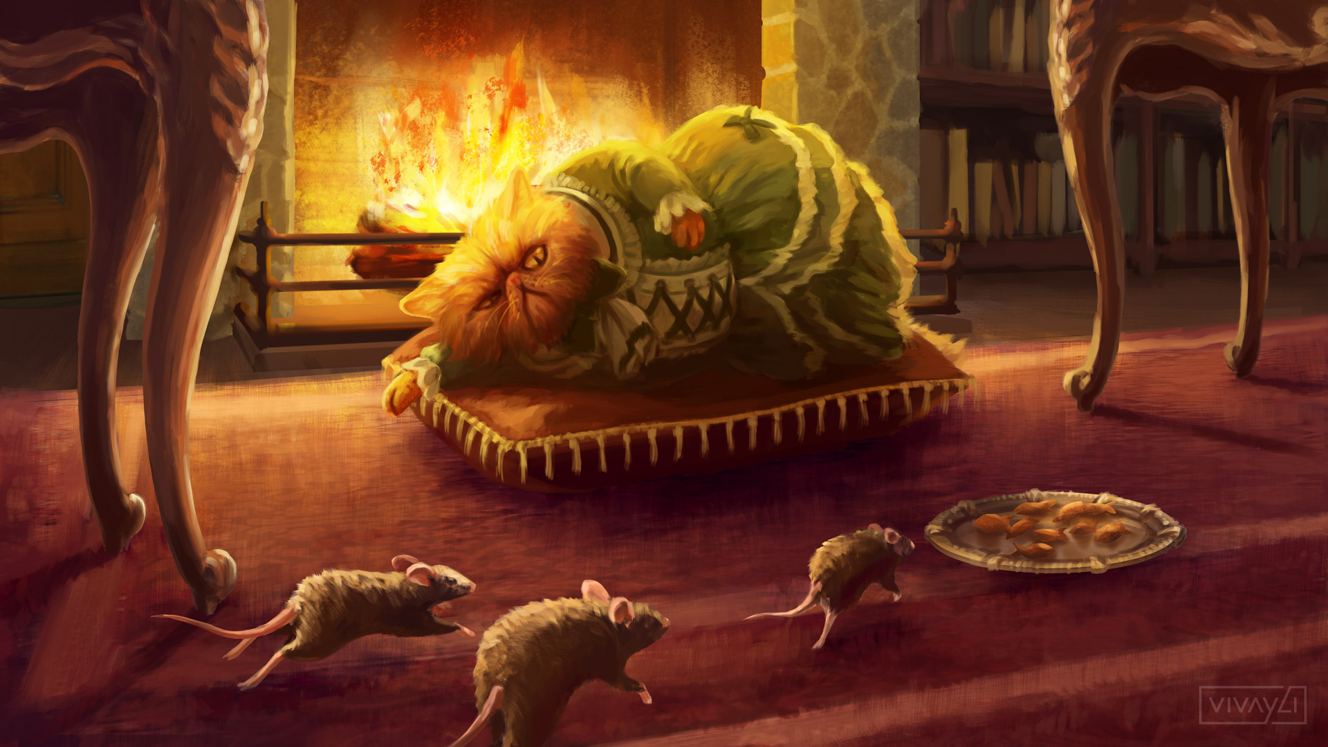 Vivay Li | Illustration | Cultural Alignment Chart, self-directed project